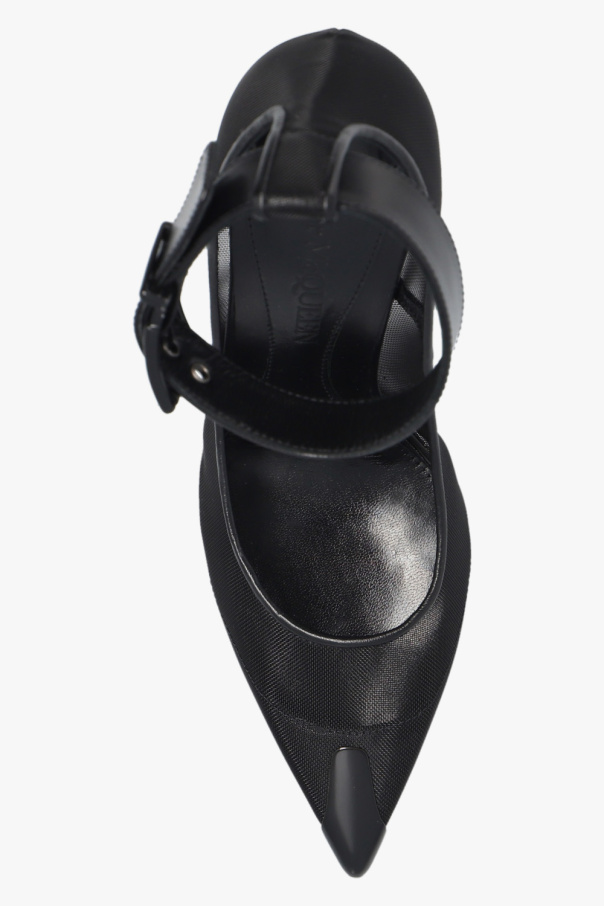 Alexander Mcqueen Woman's Pave Skull Black - Black 'Punk